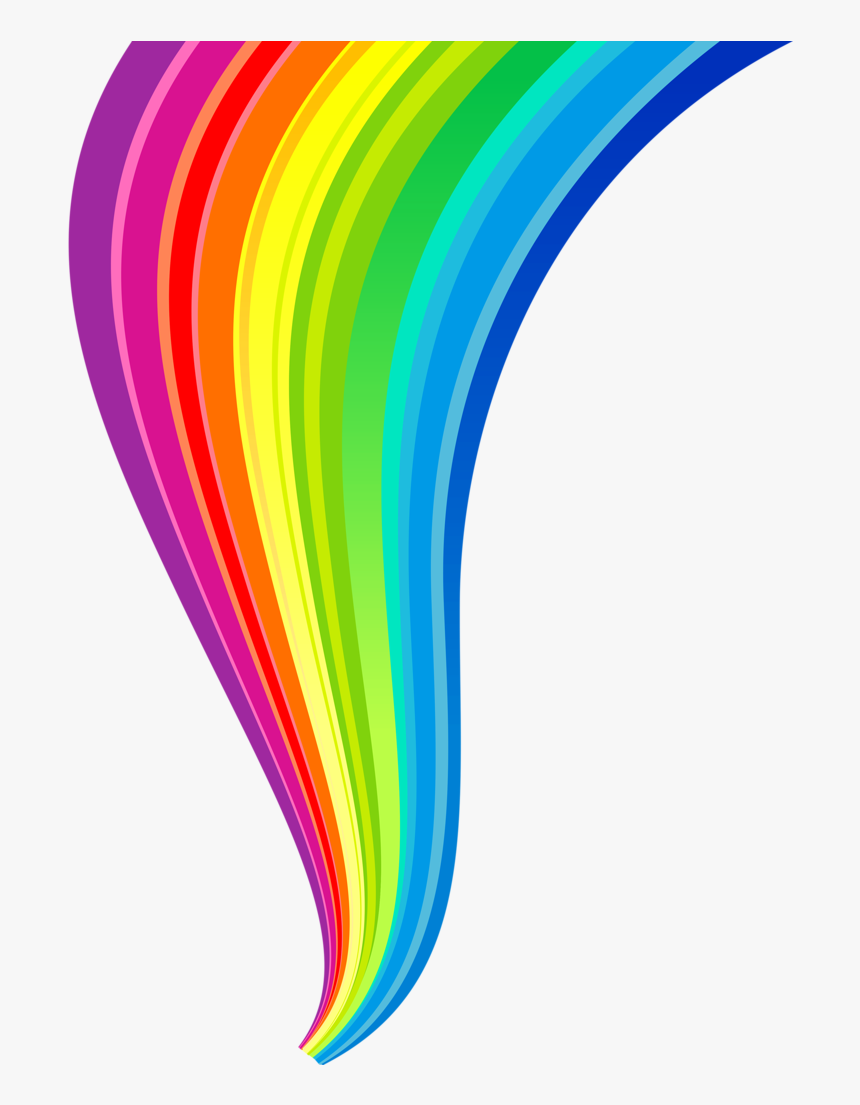 Rainbow Clipart , Png Download - Transparent Rainbow Line Png, Png Download, Free Download