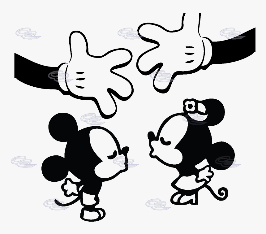 Mickey Minnie Mouse Drawing, HD Png Download, Free Download