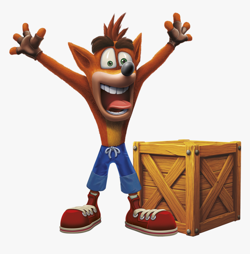 Crash Bandicoot N Sane Trilogy Crash, HD Png Download, Free Download