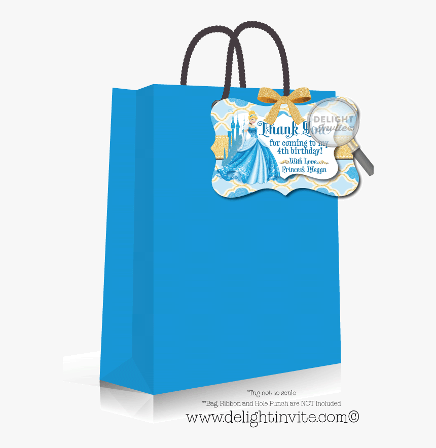 Princess Cinderella Favor Tags - Box, HD Png Download, Free Download