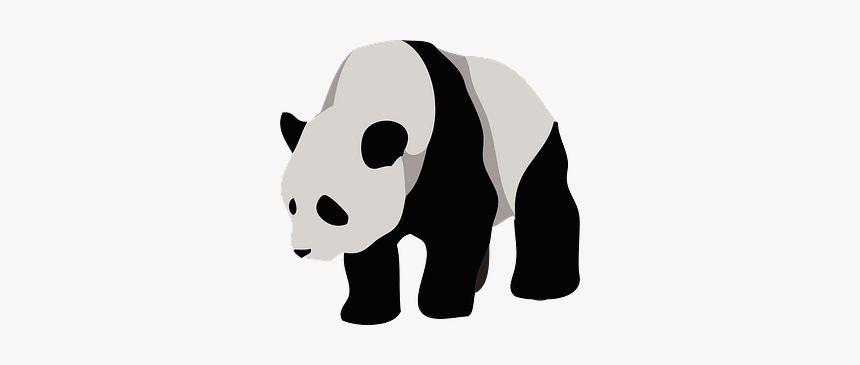 Giant Panda Animal Clipart パンダ フリー 素材 イラスト Hd Png Download Kindpng