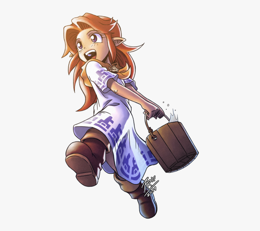 Transparent Zelda Ocarina Of Time Png - Ocarina Of Time Malon Link, Png Download, Free Download