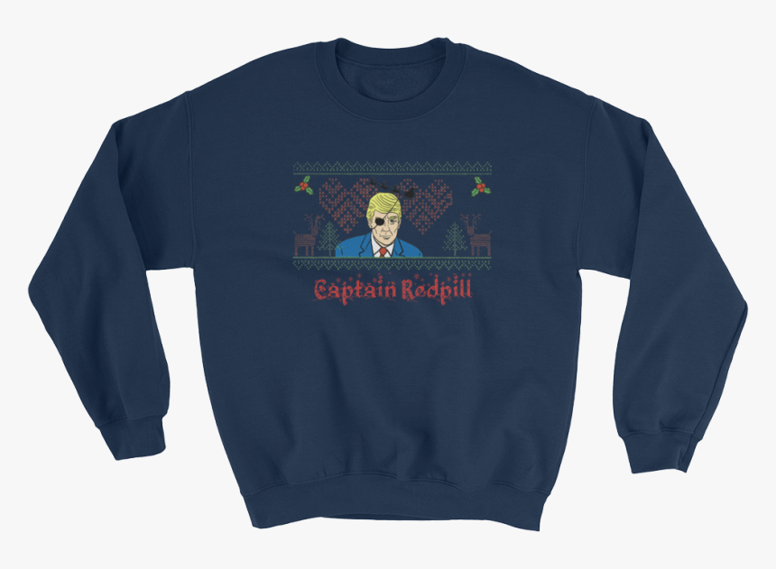 Captain Redpill Christmas Sweatshirt - Don T We Shirts, HD Png Download, Free Download