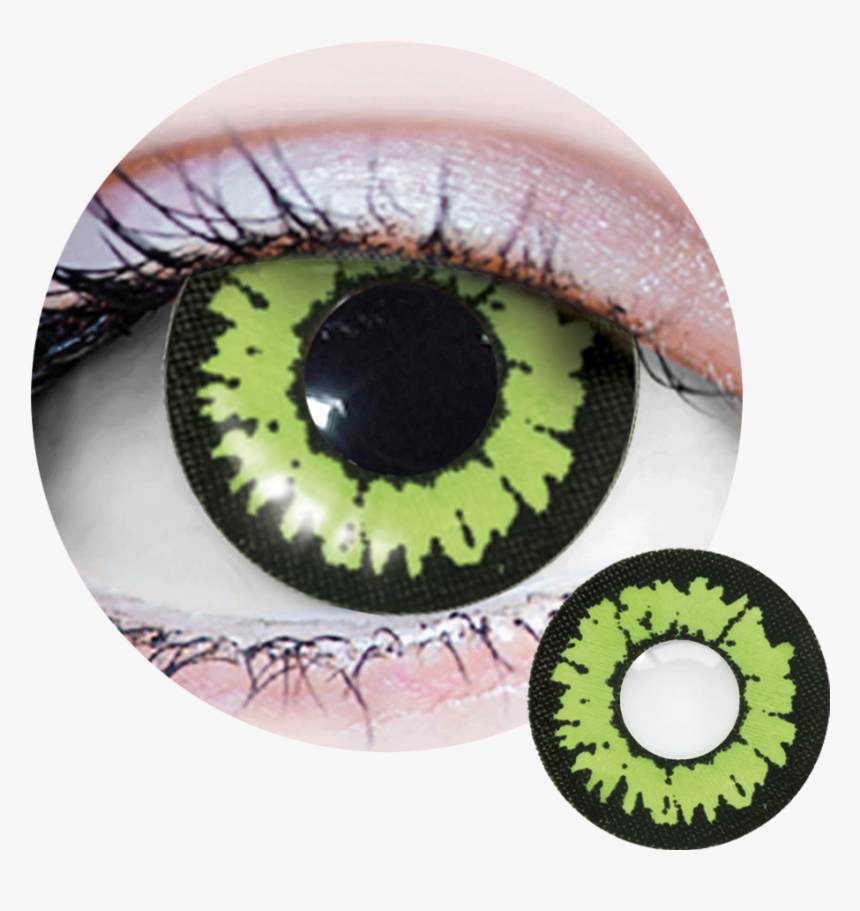 Green Wolf Contact Lenses, HD Png Download, Free Download