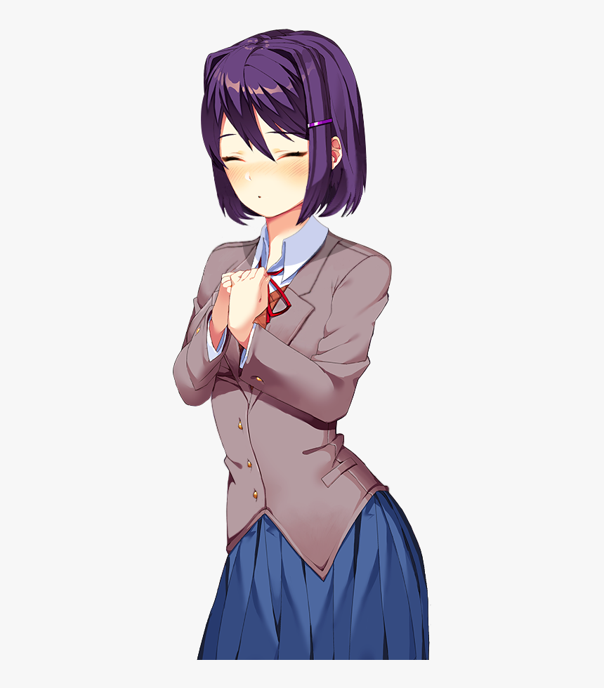 Doki Doki Literature Club Yuri, HD Png Download, Free Download