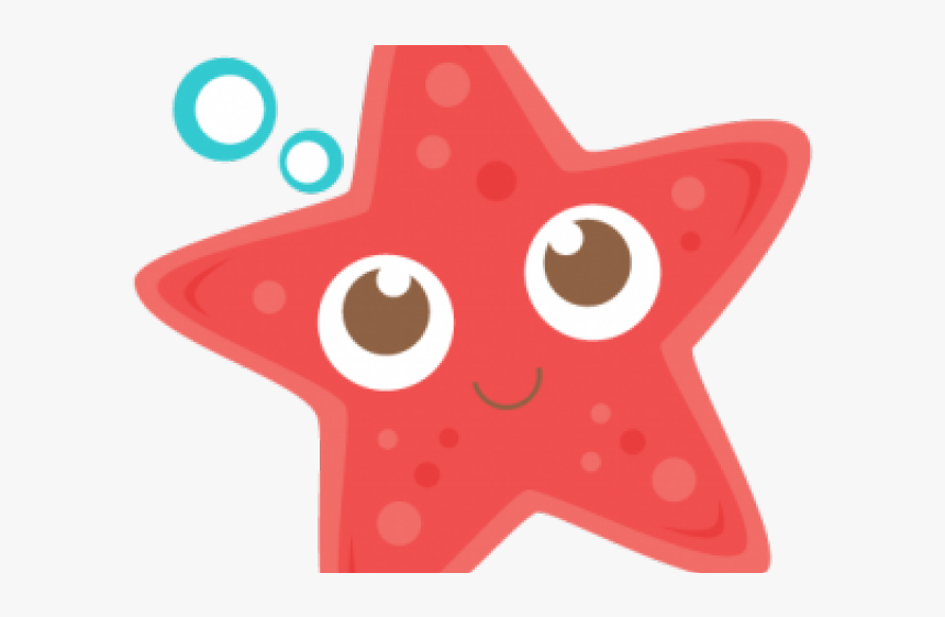 Cute Star Fish Clip Art, HD Png Download, Free Download