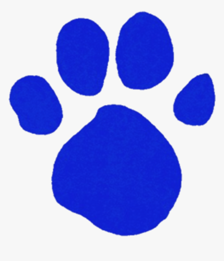 Transparent Blues Clues Png - Blues Clues Blue Paw Print, Png Download, Free Download