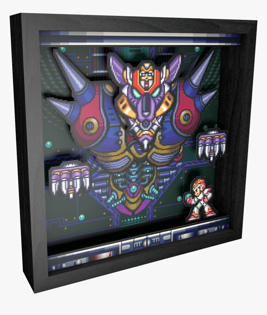 Pixel Frames Mega Man, HD Png Download, Free Download