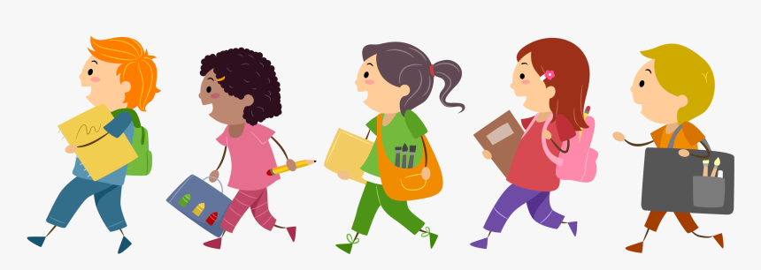 Students Leaving Class Clipart, HD Png Download, Free Download