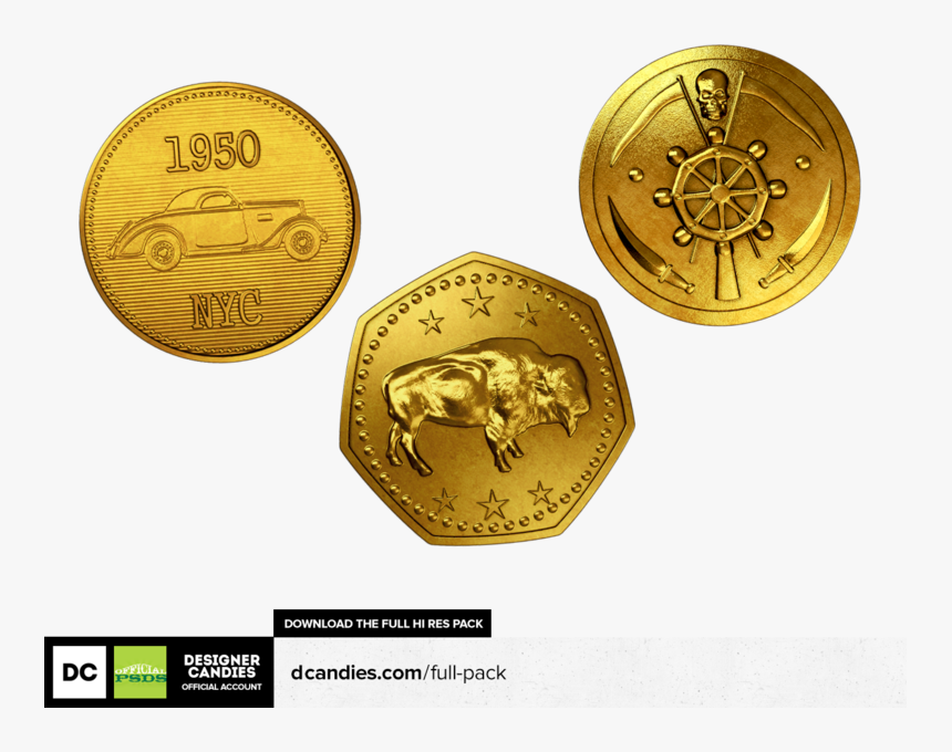 Gold Coin Free Psd, HD Png Download, Free Download