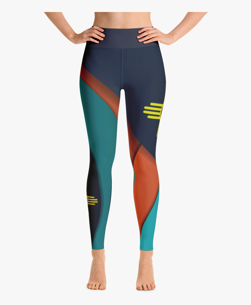 Viva La Zia Yoga Leggings - Purple Leggings, HD Png Download, Free Download