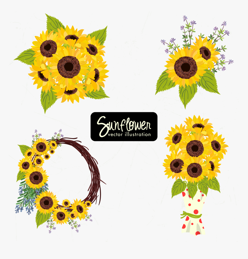 Transparent Sunflower Vector Png - Sunflowers Png Icon, Png Download, Free Download