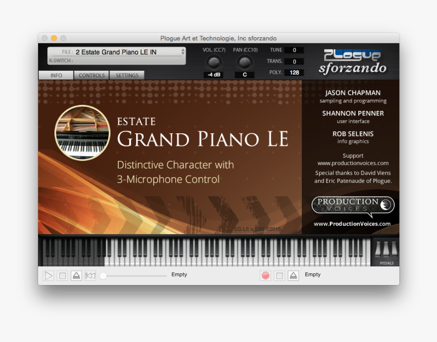 Estate Grand Le For Sforzando - Multimedia Software, HD Png Download, Free Download