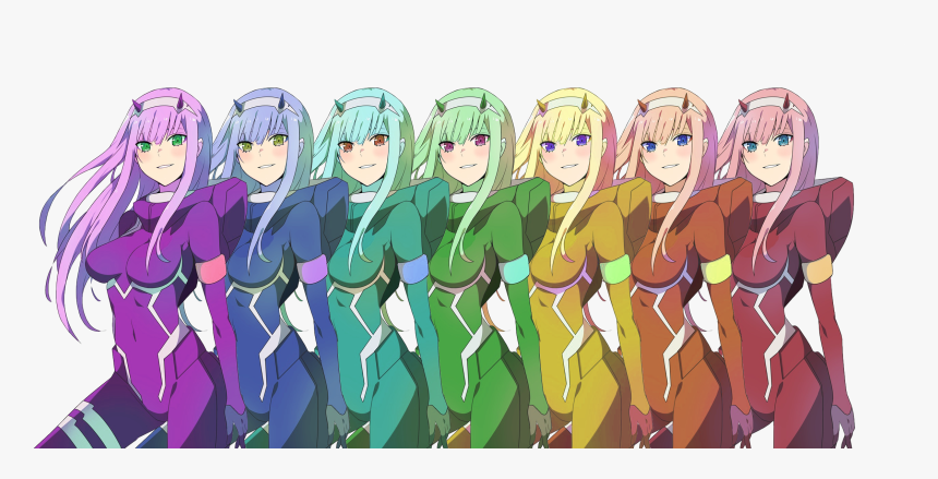 Zero Two Green Hair, HD Png Download, Free Download