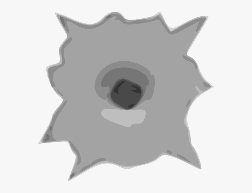 Bullet Shot Png Gif , Png Download - Bullet Hole Clip Art, Transparent Png, Free Download