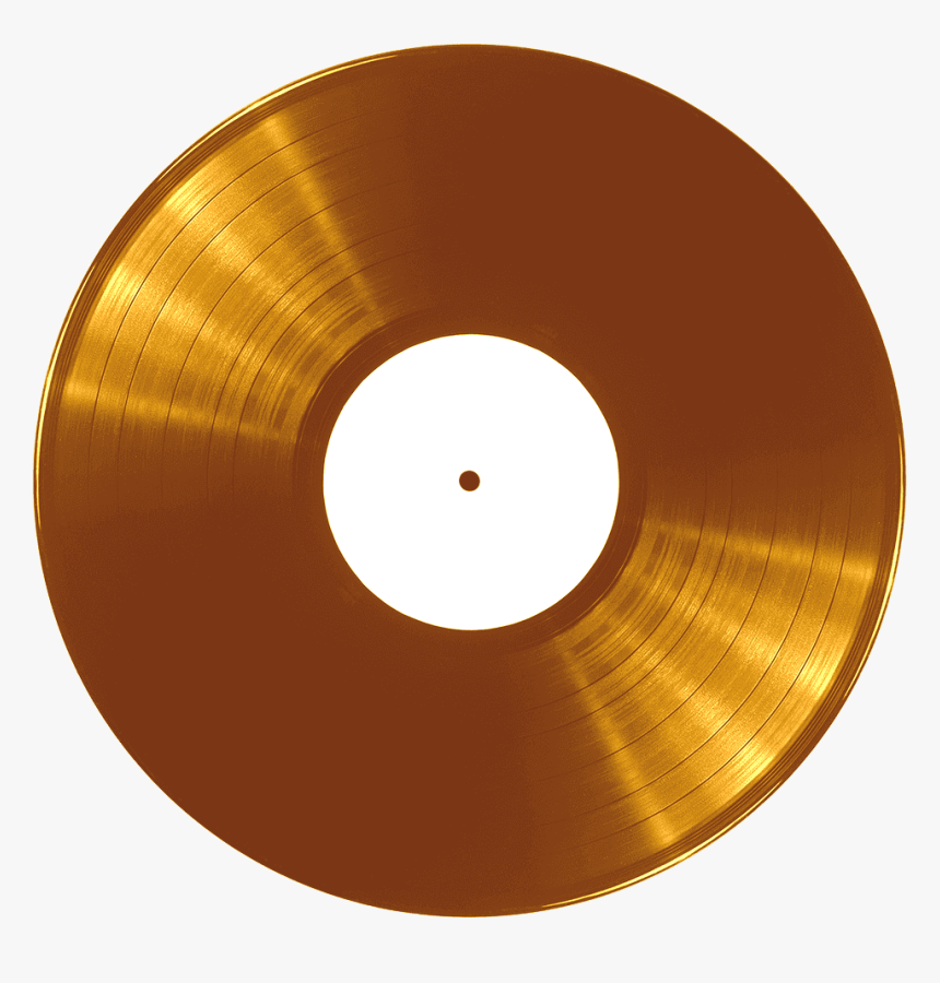 Transparent Records Gold - Vinyl Record Png, Png Download, Free Download