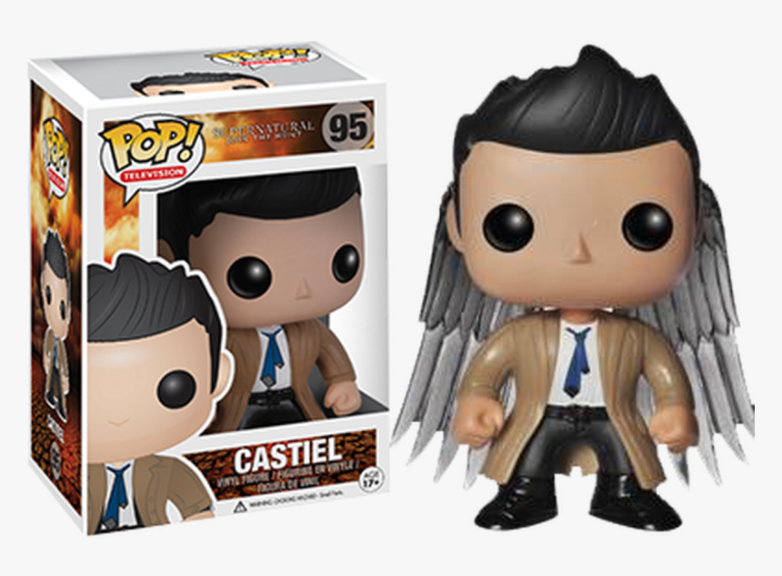 Supernatural Castiel With Wings - Funko Pop Supernatural, HD Png Download, Free Download