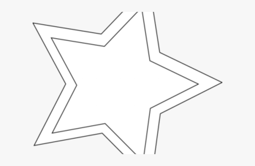 Star Clipart Outline - Cross, HD Png Download, Free Download