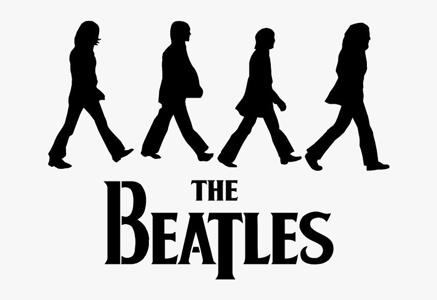 #the #beatles #thebeatles #logo #logodesign - Beatles Abbey Road Stencil, HD Png Download, Free Download