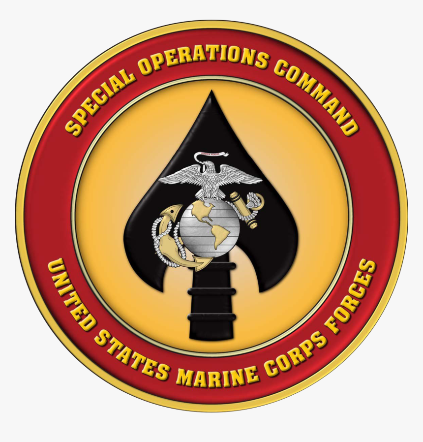Usmc Crossed Rifle Logo Png - Marine Special Operations Command, Transparent Png, Free Download