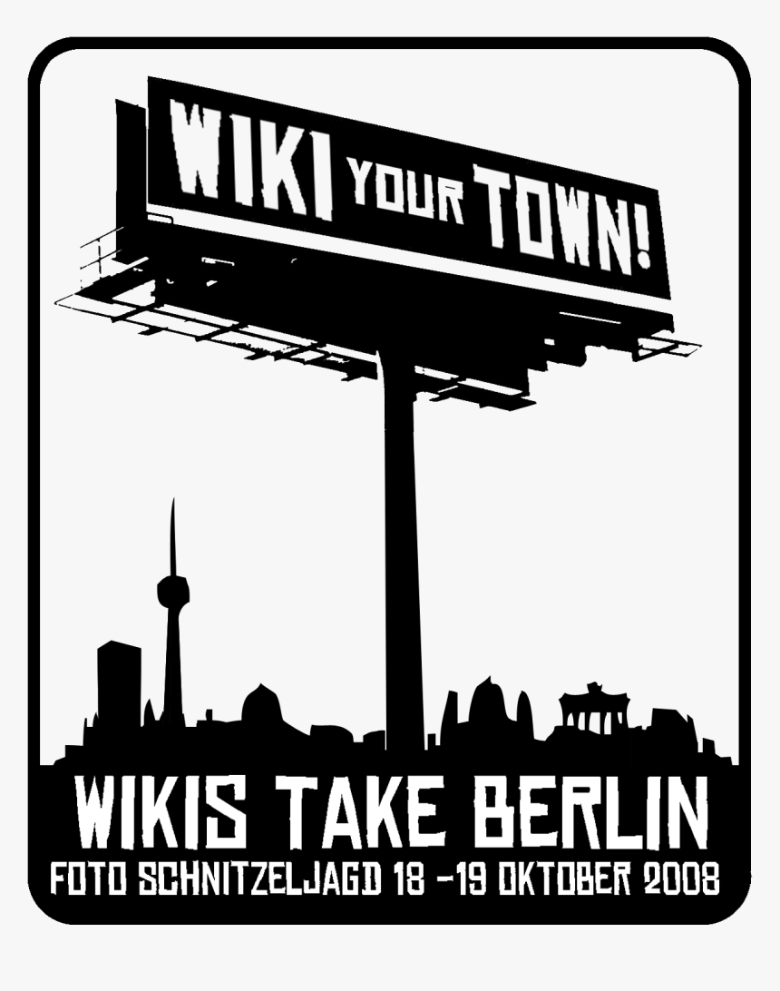 Wikis Take Berlin - Silhouette, HD Png Download, Free Download