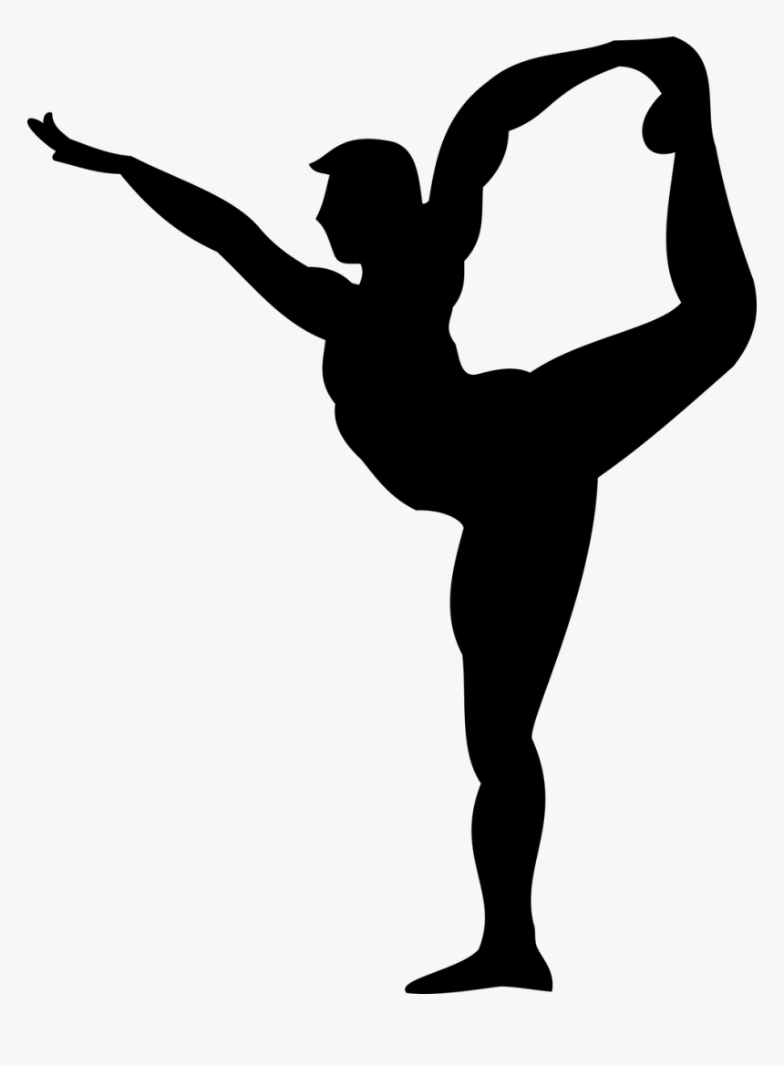 Pilates Silhueta Png, Transparent Png, Free Download