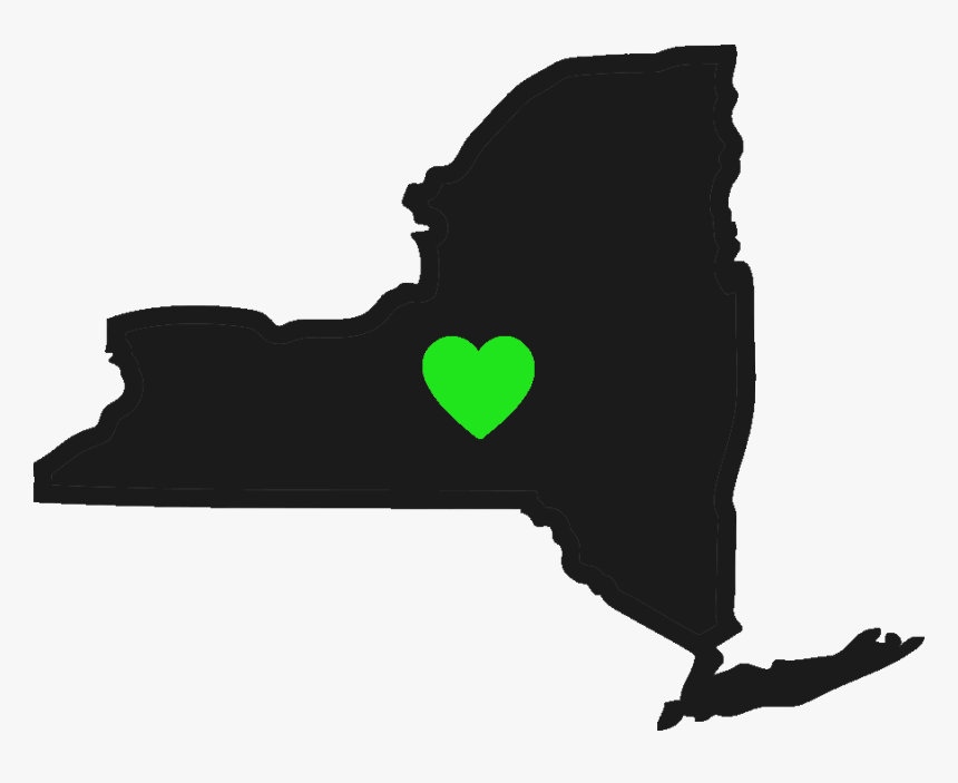 Love - Transparent New York State Png, Png Download, Free Download