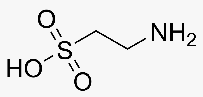 Taurine Molecule - Line Art, HD Png Download, Free Download