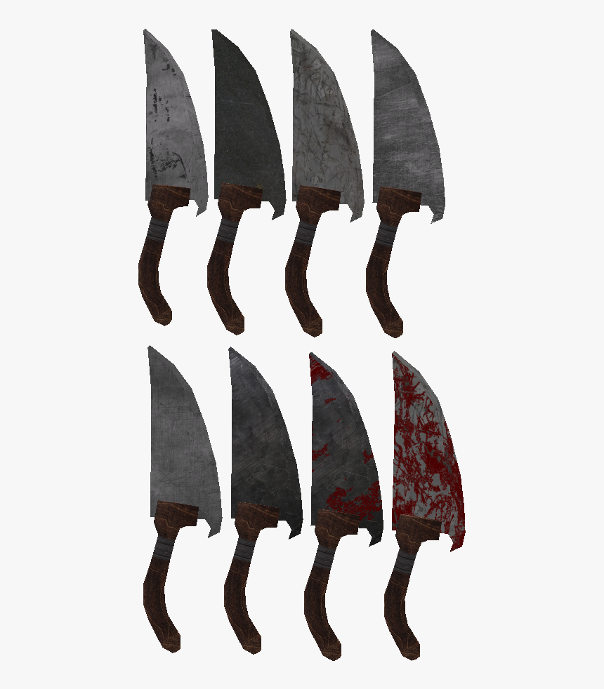 Transparent Butcher Knife Png - Hunting Knife, Png Download, Free Download