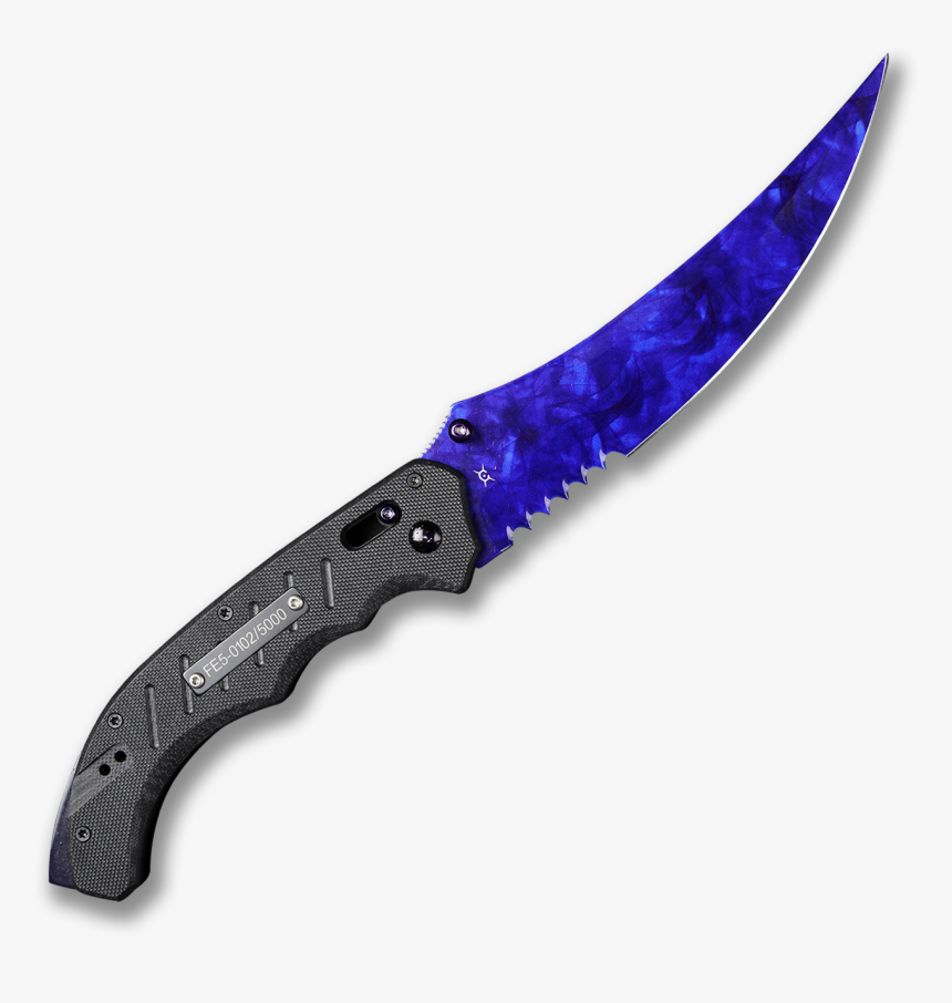 Flip Elite Sapphire - Flip Knife Png, Transparent Png, Free Download