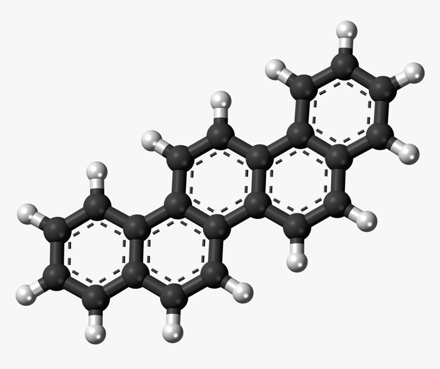 Picene Molecule Ball - Hidrokarbon Png, Transparent Png, Free Download