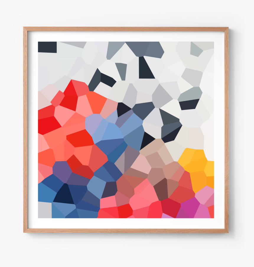 Mod Oak Frame - Modern Art, HD Png Download, Free Download