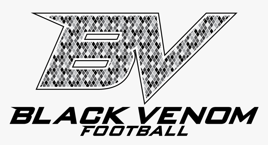Black Venom Hmong Flag Football - Line Art, HD Png Download, Free Download