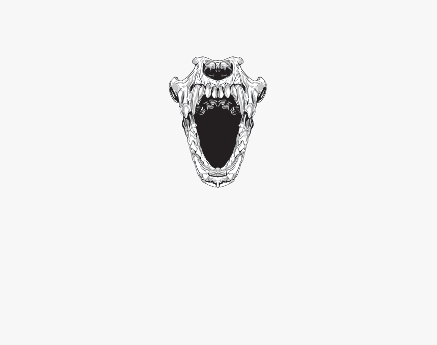 Terror Skull Open Mouth - Skull Mouth, HD Png Download, Free Download