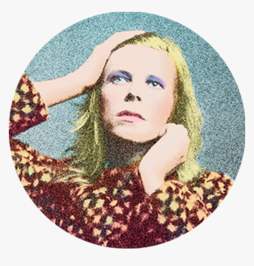 David Bowie 1971 Hunky Dory Cover , Png Download - David Bowie Rock Archive, Transparent Png, Free Download