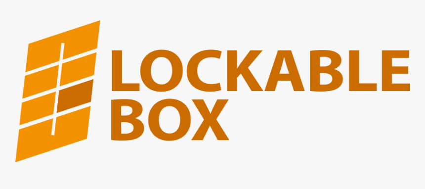 Lockable Box - Amber, HD Png Download, Free Download