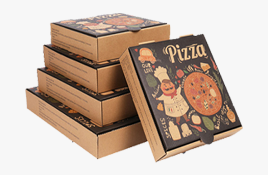 Custom Craft Paper Packaging Pizza Box - Book Cover, HD Png Download, Free Download