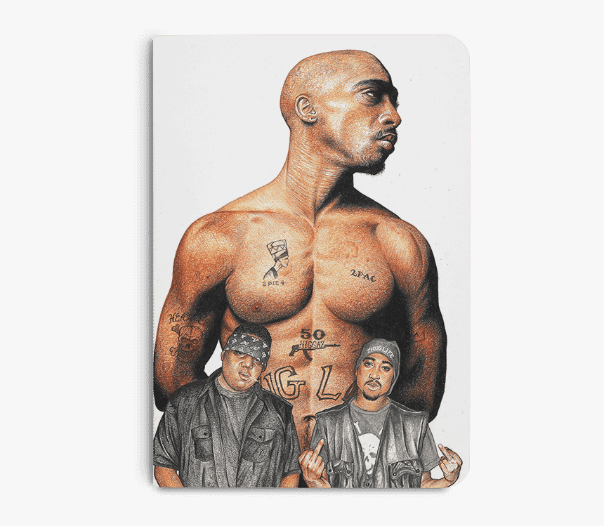 Biggie And 2pac Tattoo, HD Png Download, Free Download