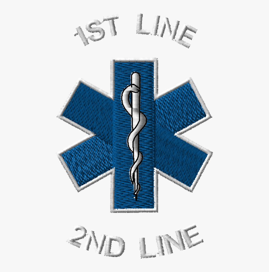 Deco Stk Emb Ems Star Of Life - Emergency Medical Services Logo Png, Transparent Png, Free Download