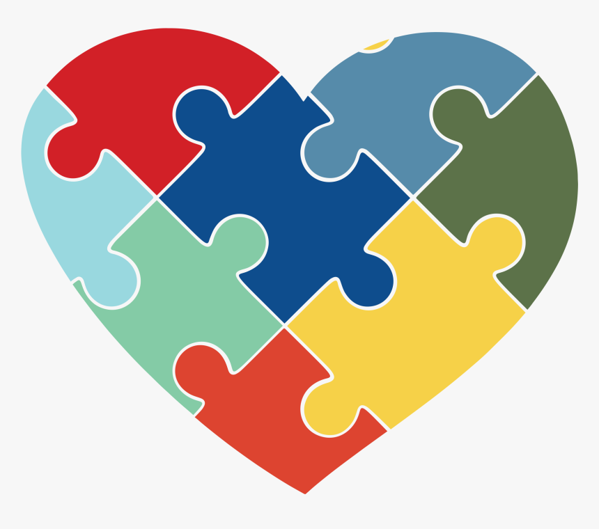 Heart Shaped Puzzle Autism, HD Png Download, Free Download