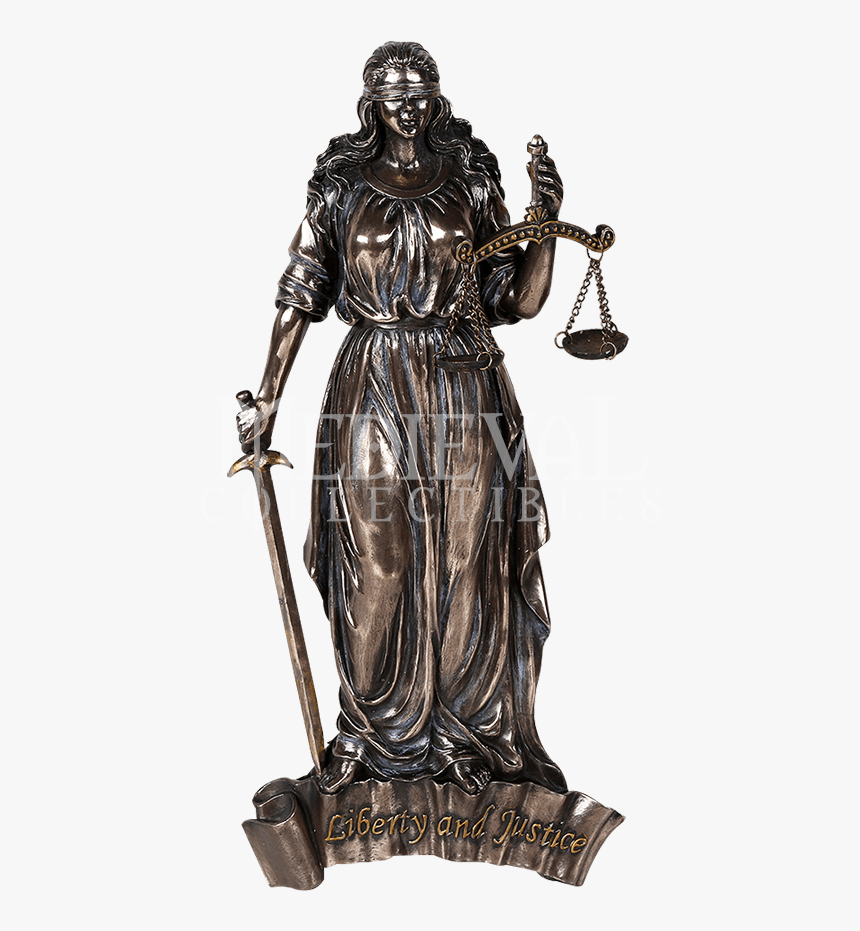 Lady Justice Statue Png - Lady Justice And Liberty, Transparent Png, Free Download