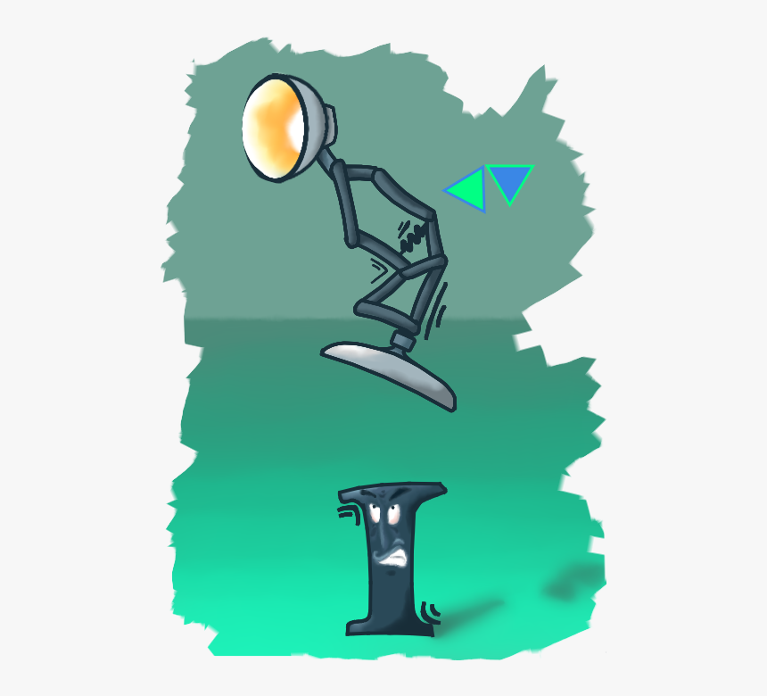 Luxo Jr Pixar Lamp Pixar Logo Illustration Hd Png Download