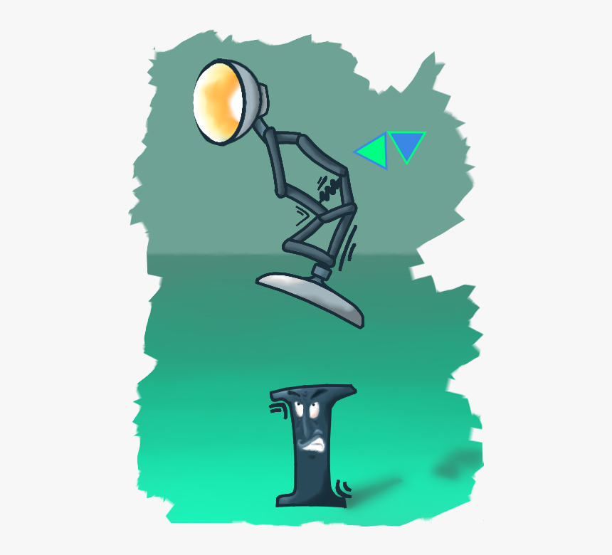 Luxo Jr, Pixar Lamp, Pixar Logo - Illustration, HD Png Download, Free Download