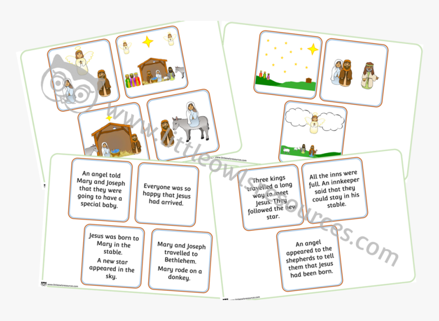 Nativity Story Cut And Sequence Coverc - Cartoon, HD Png Download - kindpng