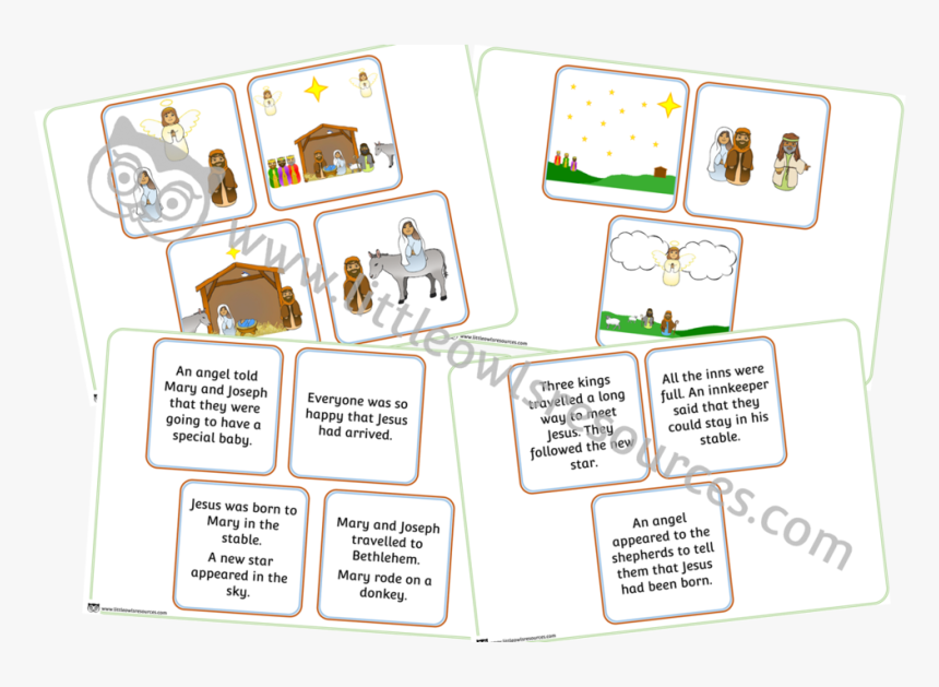 Nativity Story Cut And Sequence Coverc - Cartoon, HD Png Download, Free Download