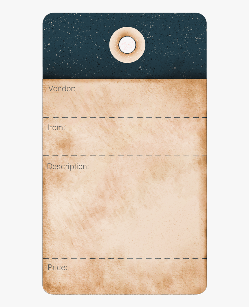 Vintage Price Tags Printable, HD Png Download, Free Download