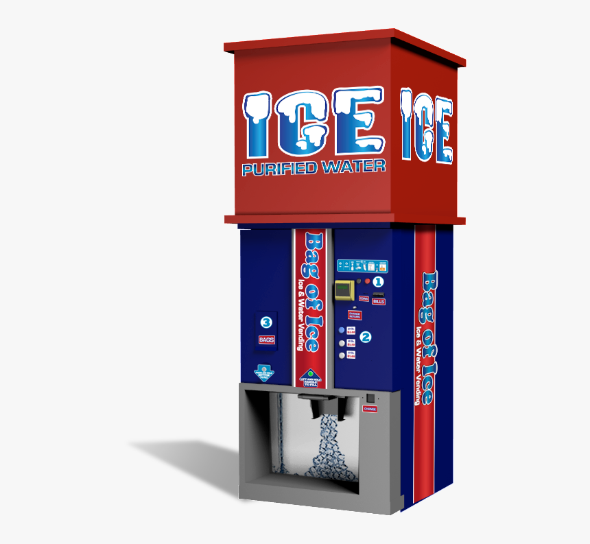 Bag Of Ice Vending Machine Models - Machine, HD Png Download, Free Download