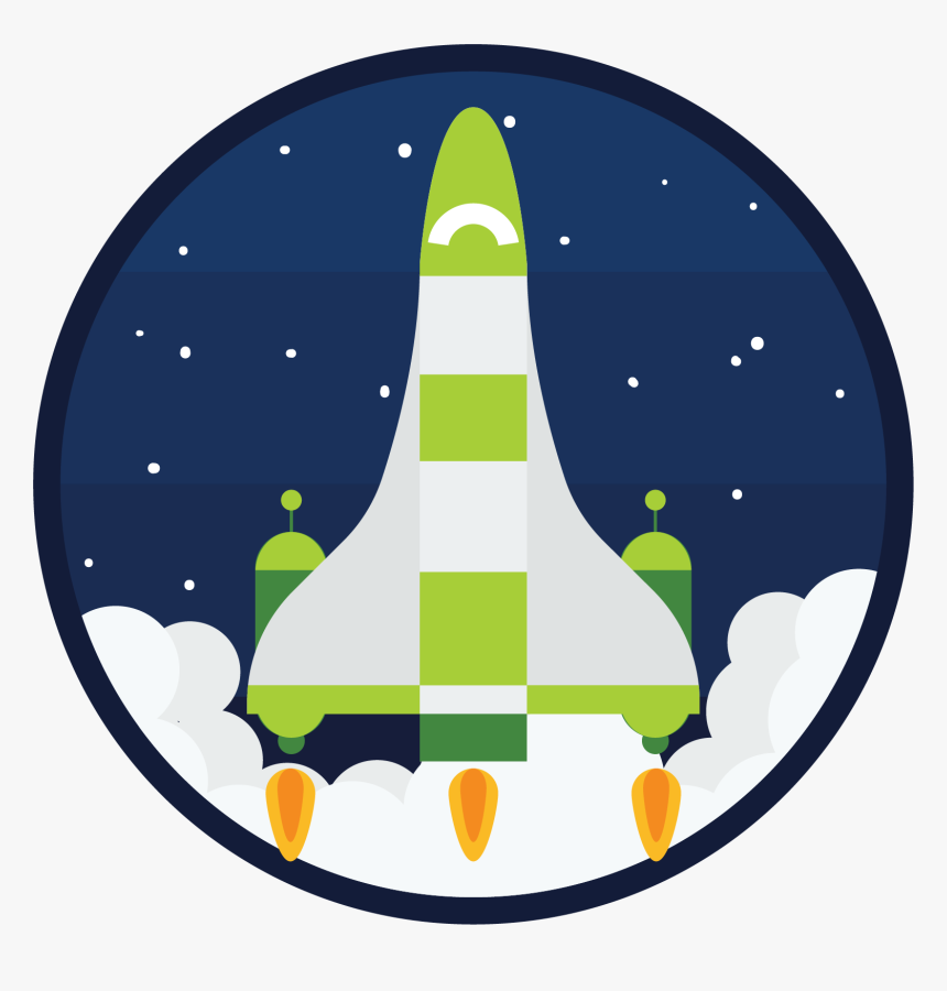 Clipart Stock Buttons Clipart Spaceship - Spacecraft, HD Png Download, Free Download