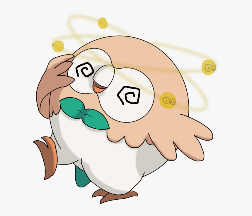 Rowlet Spinning, HD Png Download, Free Download