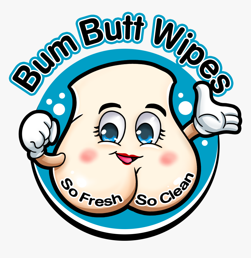 Bum Butt Wipes With Container, HD Png Download, Free Download